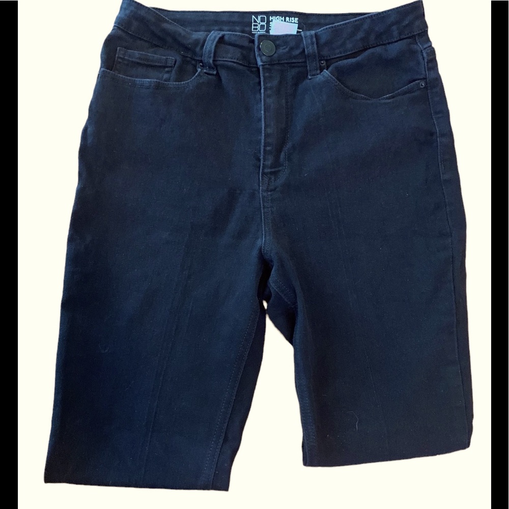 NoBo Black High Rise Skinny Jean